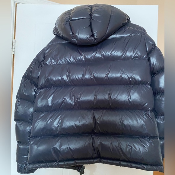 Moncler Navy Blue Down Maya Jacket - Picture 3 of 12